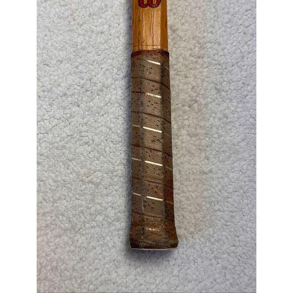 Vintage Wilson Ken Rosewall Champion Wood Wooden Tennis Racquet/Racket - Picture 12 of 15